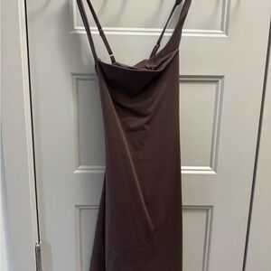 Brown Tennis Dress